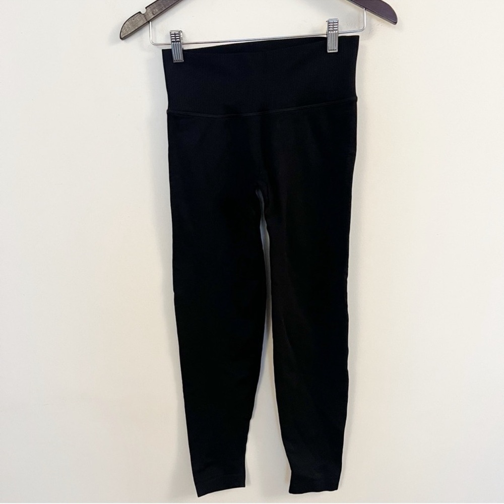 Dascha Tatiana Black Seamless Leggings New Size M/L Athletic Yoga Tights